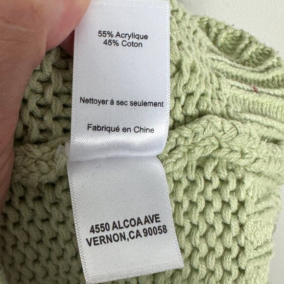 ASTR The Label Sweater Tank Pale Green Women's Size XL Knit Style AT16542 Top - Picture 7 of 11